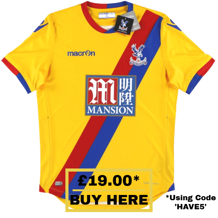 Crystal Palace Away 2016/2017 Football Shirt