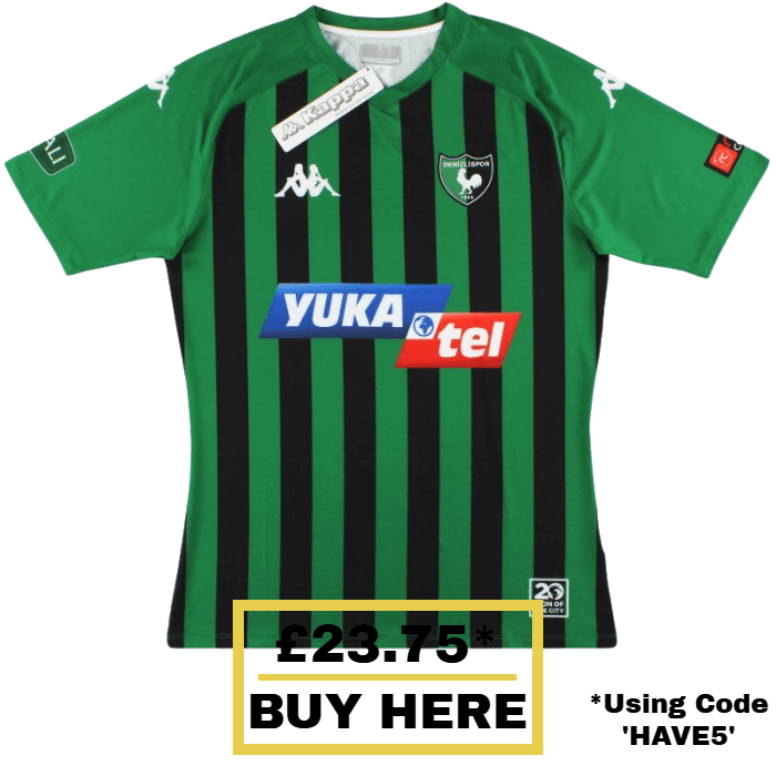 Denizlispor Home 2020/2021 Football Shirt