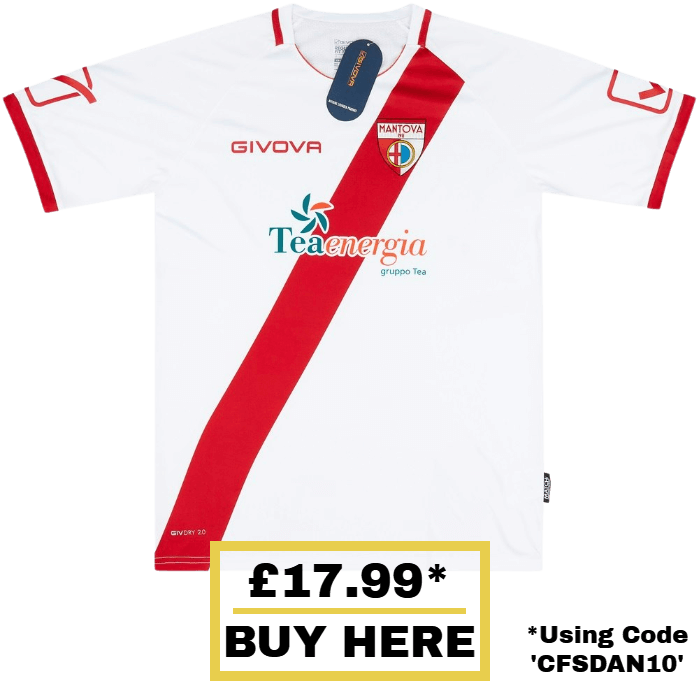 Mantova Home 2020/2021 Football Shirt