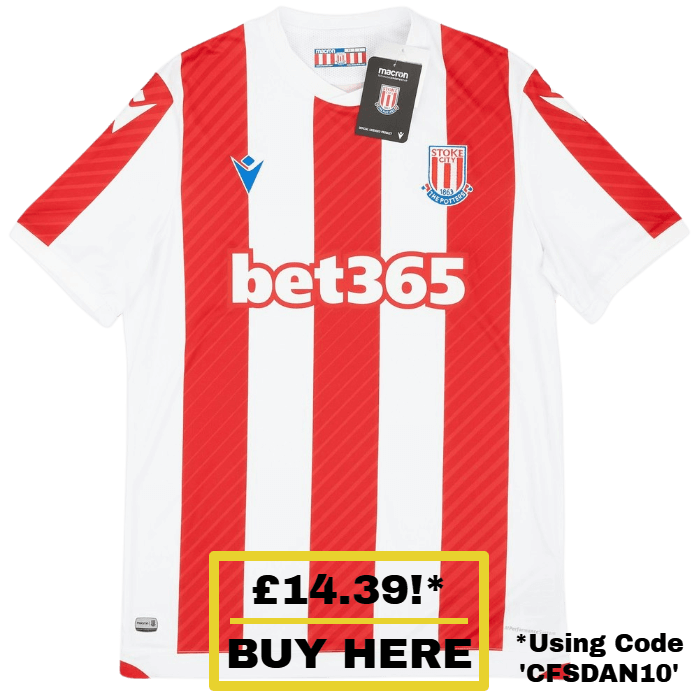 Stoke City Home 2021/2022 Football Shirt